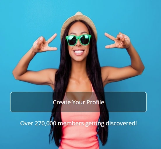 create your online profile